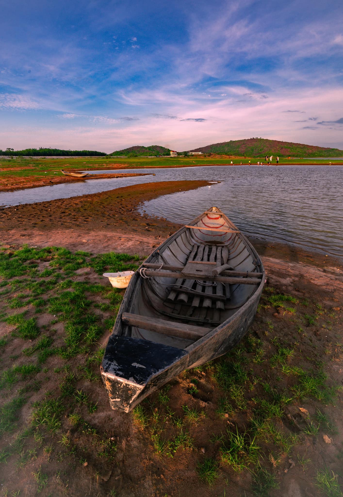 Fishing boat with a nice view